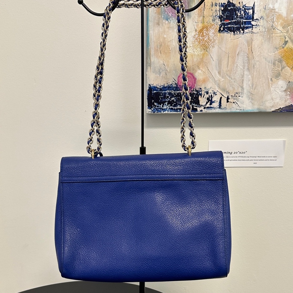 Mulberry Royal Blue Leather Shoulder Bag - Picture 7 of 12